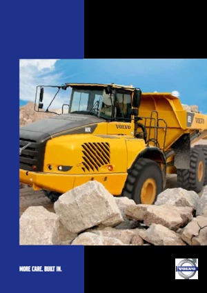 आर्टिकुलेटेड डंप ट्रक Volvo A40E 6x6