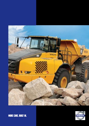 आर्टिकुलेटेड डंप ट्रक Volvo A40E 6x6