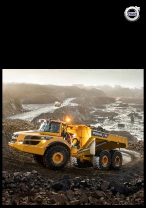 आर्टिकुलेटेड डंप ट्रक Volvo A45G 
