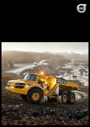 आर्टिकुलेटेड डंप ट्रक Volvo A45G 