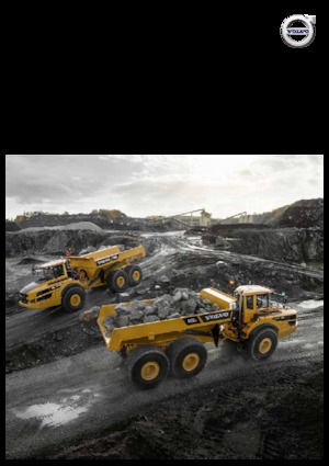 आर्टिकुलेटेड डंप ट्रक Volvo A45GFS 