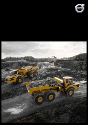 आर्टिकुलेटेड डंप ट्रक Volvo A45GFS 
