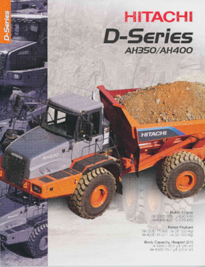 आर्टिकुलेटेड डंप ट्रक Hitachi AH400D