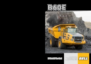 आर्टिकुलेटेड डंप ट्रक Bell B60E