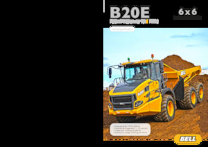 आर्टिकुलेटेड डंप ट्रक Bell B20E