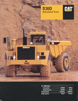 आर्टिकुलेटेड डंप ट्रक Caterpillar D30D