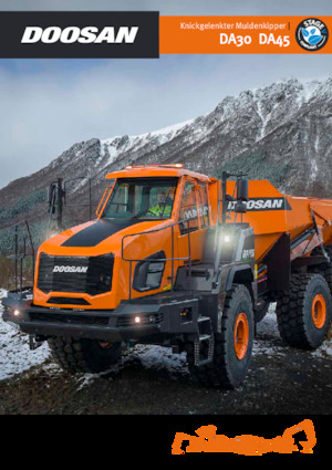आर्टिकुलेटेड डंप ट्रक Doosan DA45-7