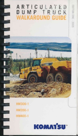 आर्टिकुलेटेड डंप ट्रक Komatsu HM350-1