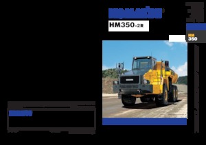 आर्टिकुलेटेड डंप ट्रक Komatsu HM350-2R
