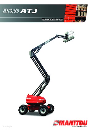 व्हील्ड आर्टिकुलेटिंग बूम लिफ्ट Manitou 200 ATJ