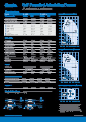 व्हील्ड आर्टिकुलेटिंग बूम लिफ्ट Genie Z-40/23N RJ