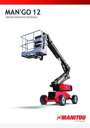 व्हील्ड आर्टिकुलेटिंग बूम लिफ्ट Manitou ManGo 12