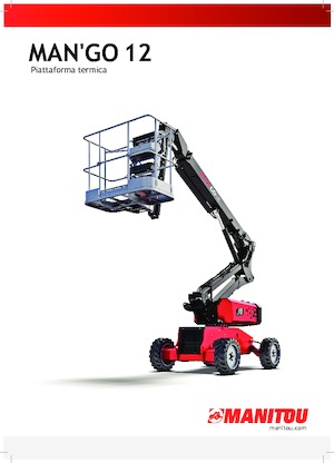 व्हील्ड आर्टिकुलेटिंग बूम लिफ्ट Manitou ManGo 12