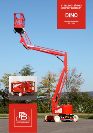 व्हील्ड आर्टिकुलेटिंग बूम लिफ्ट PB PB DINO 112 D II