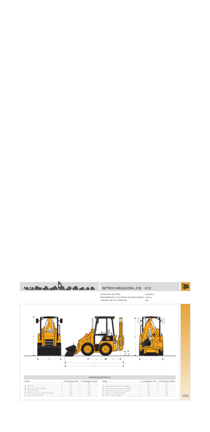 बैकहो लोडर JCB 1CX
