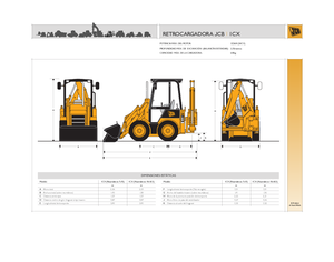 बैकहो लोडर JCB 1 CX