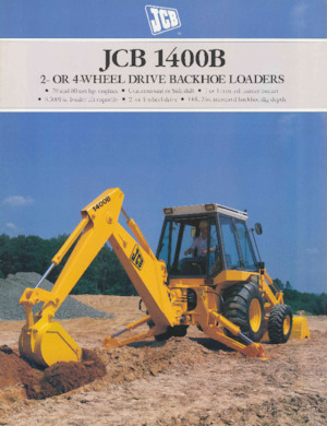 बैकहो लोडर JCB 1400 B