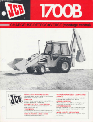 बैकहो लोडर JCB 1700 B