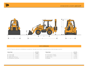 बैकहो लोडर JCB 2 CX III
