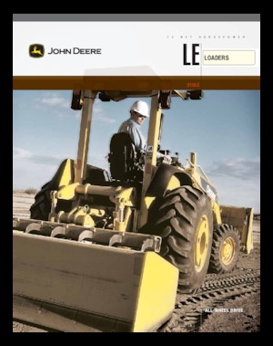 बैकहो लोडर John Deere Construction 210 LE