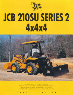 बैकहो लोडर JCB 210 SU