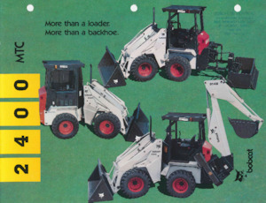 बैकहो लोडर Bobcat 2400MTC