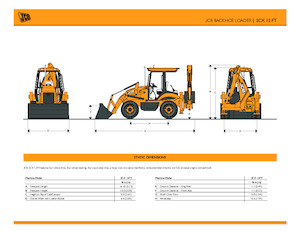 बैकहो लोडर JCB 2CX 12 FT J