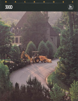 बैकहो लोडर John Deere Construction 300 D