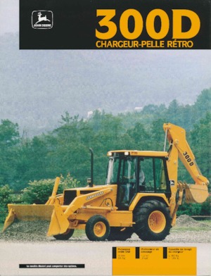 बैकहो लोडर John Deere Construction 300 D