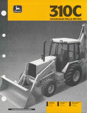 बैकहो लोडर John Deere Construction 310 C