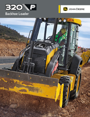 बैकहो लोडर John Deere Construction 320