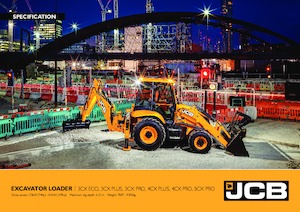 बैकहो लोडर JCB 3CX Eco