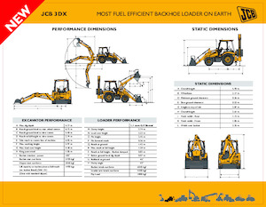 बैकहो लोडर JCB 3DX