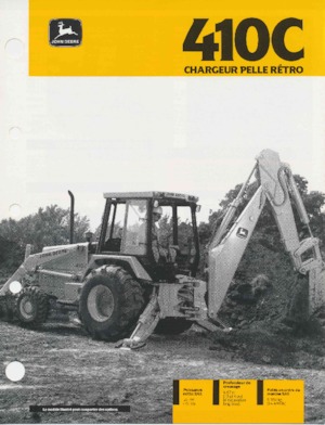 बैकहो लोडर John Deere Construction 410 C