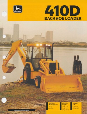 बैकहो लोडर John Deere Construction 410 D
