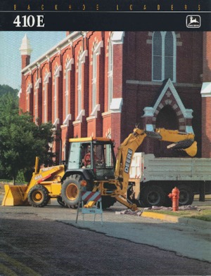 बैकहो लोडर John Deere Construction 410 E
