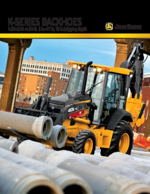 बैकहो लोडर John Deere Construction 710 K