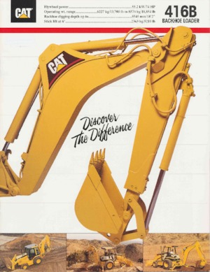 बैकहो लोडर Caterpillar 416 B