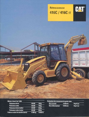बैकहो लोडर Caterpillar 416 C