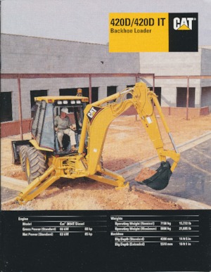 बैकहो लोडर Caterpillar 420 D