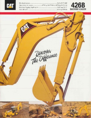 बैकहो लोडर Caterpillar 426 B