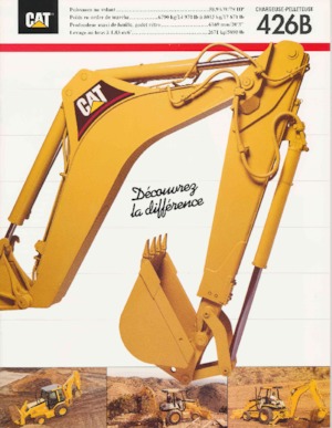बैकहो लोडर Caterpillar 426 B