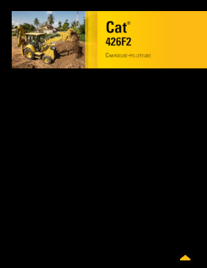 बैकहो लोडर Caterpillar 426F2
