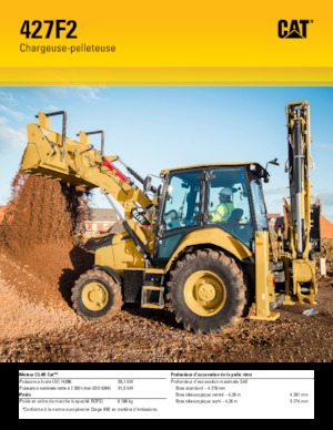 बैकहो लोडर Caterpillar 427F2