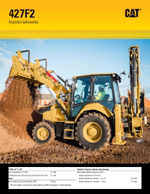 बैकहो लोडर Caterpillar 427F2