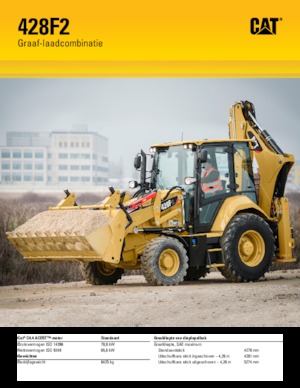 बैकहो लोडर Caterpillar 428F2