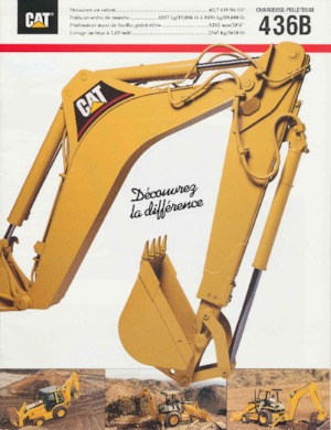 बैकहो लोडर Caterpillar 436 B