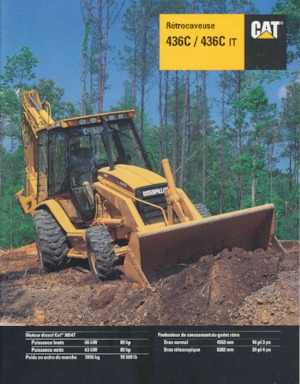 बैकहो लोडर Caterpillar 436 C