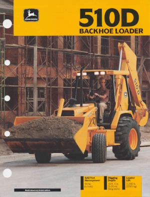 बैकहो लोडर John Deere Construction 510 D