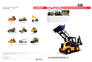 बैकहो लोडर Changlin 630
